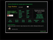 Tablet Screenshot of juegofanatico.cl